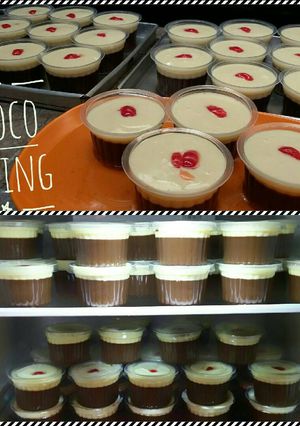 Foto resep Puding Cokelat Fla 😄😄😄