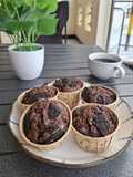 🧁Chocolate Muffin with Oreo No Mixer, Tekstur Lembut Anti Seret