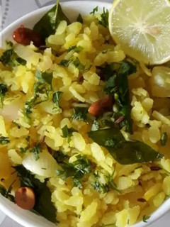 A picture of Kanda Poha.