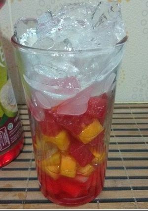 Foto resep Es buah