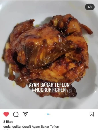 Langkah Gampang Menyiapkan Resep Ayam Bakar Teflon Gampil yang Uenak Anti Ribet, Bikin Ngiler