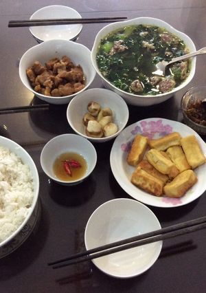 Hình của món Canh cua.