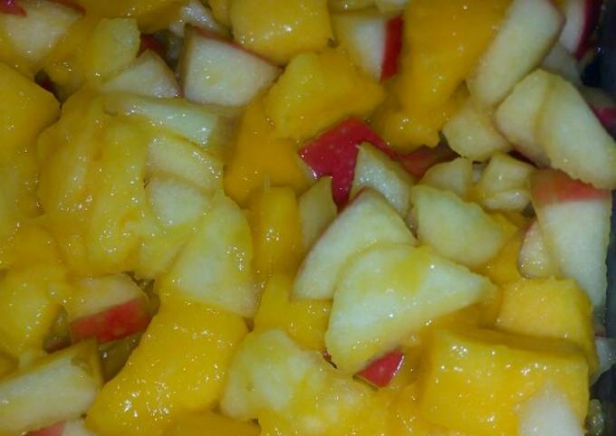 Mango apple salad#author marathon#