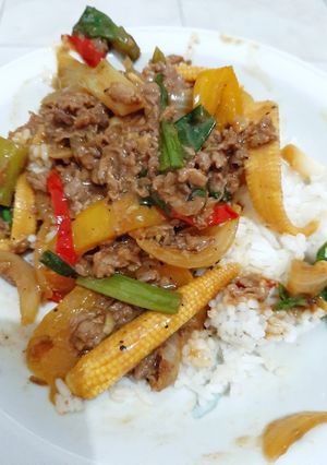 Foto resep Putren Daging Sapi Lada Hitam