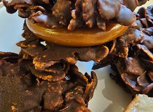 Una foto de Alfajores de Copos de Maíz