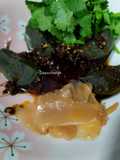 Salad century egg