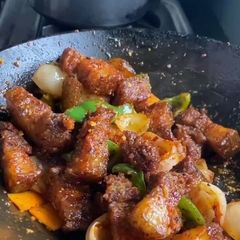 A picture of Pork fry.