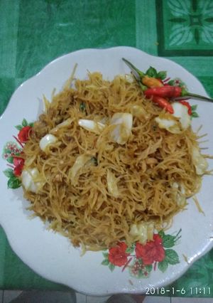 Foto resep Mihun goreng / bihun Goreng ayam