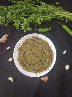 A picture of Whole moong cheela.