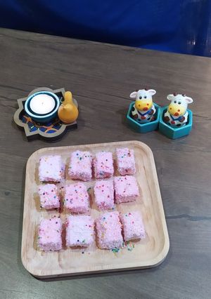 عکسی از دستور مارشمالو خانگی😍🍡