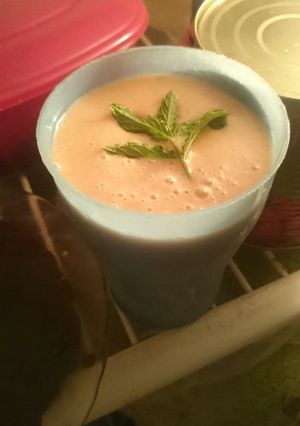 صورة لوصفة عصير المشمش