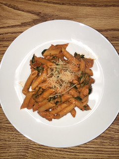 A picture of Penne Rosa.
