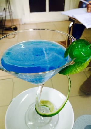 Hình của món Cocktail Blue Moon.