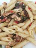 Pennette con pesce spada, melanzane e finocchietto