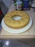 Bolu Mentega Topping Keju Slice