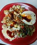 Crunchy Vegetarian Seafood Stir-fry / Pomme de Terres de la Mer