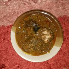 A picture of Catfish banga soup.