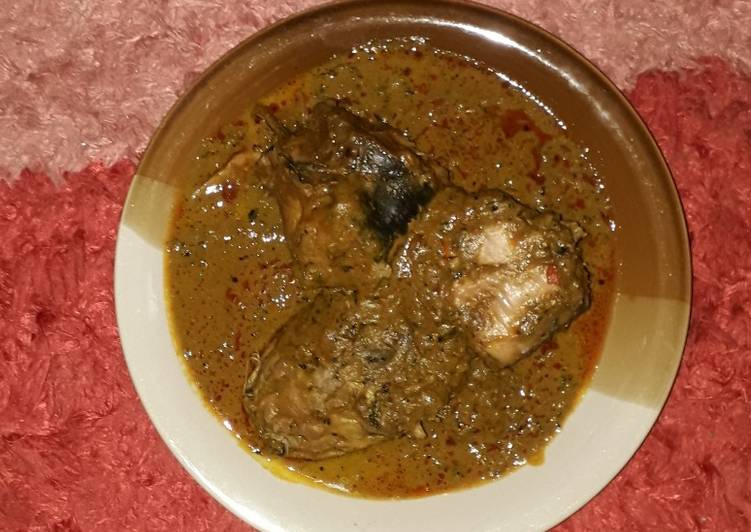 Catfish banga soup