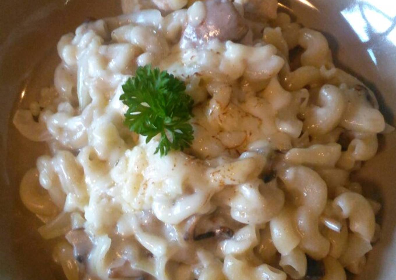 Baked Macarroni mozarella
