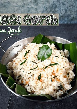 Foto resep Nasi Gurih Daun Jeruk