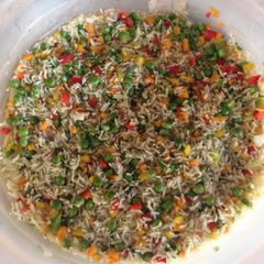 A picture of Vegetable rice.