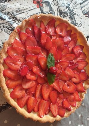 صورة لوصفة تارت الفريز 🍓😋