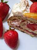 Pionono Casero con Chantilly y Frutillas con la Batidora Peabody