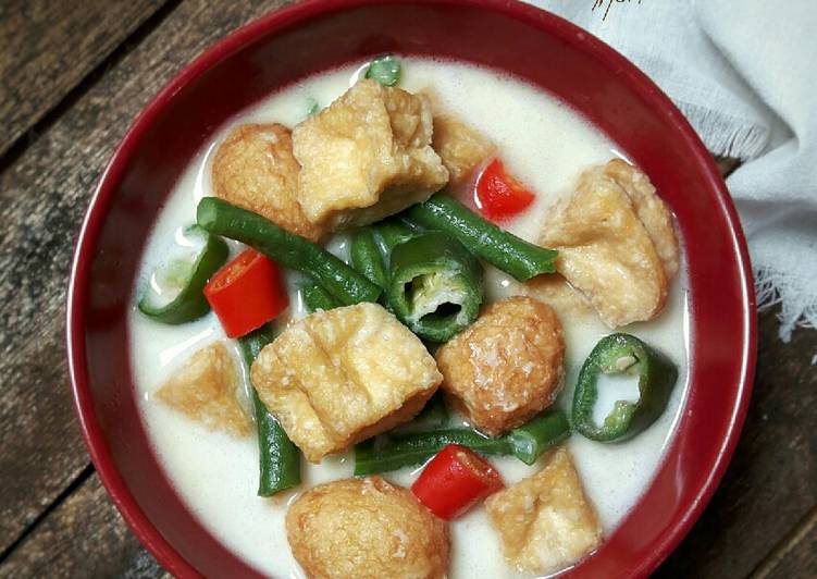 Resep Lodeh Tahu Puyuh Kacang Panjang, Menggugah Selera