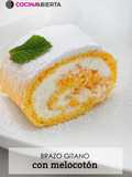 Brazo gitano relleno de nata y melocotón,      56
