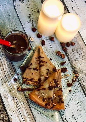 Une photo de Pâte à tartiner maison et crêpes 2/2