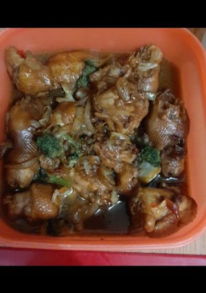 Foto resep Ayam kecap brokoli