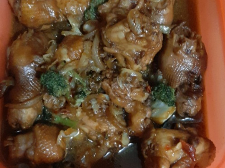 Resep Ayam kecap brokoli yang Lezat