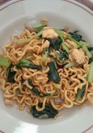 Foto resep Mie goreng sawi