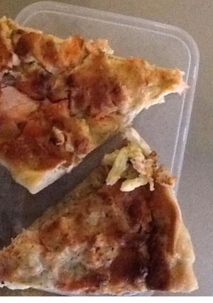 Une photo de Tarte aux oignons caramélisés