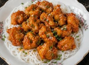 Zdjęcie przepisu Orange chicken 🌶.