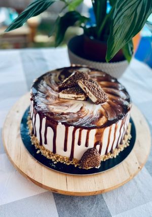 Kinder maxi king torta recept fotója