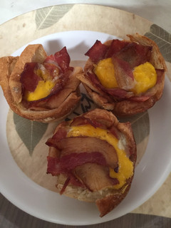 Foto resep Breakfast bacon and egg muffin