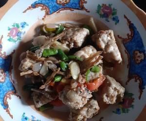 Resep mudah Oseng Tempe Teri Lombok Ijo Mantul Banget