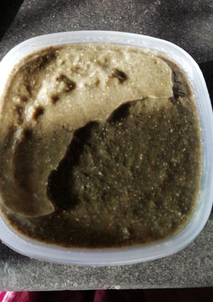 A picture of Palak saag.