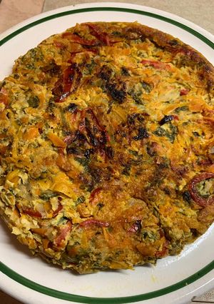 Una foto de Tortillon de verduras