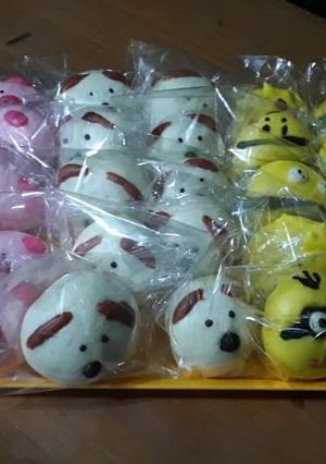 Foto resep Bakpao mini karakter