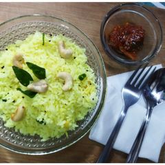 A picture of Lemon Rice.