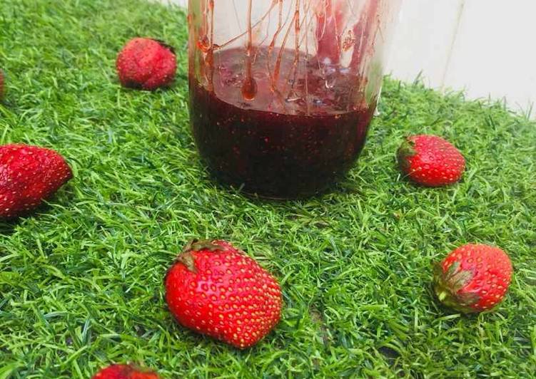 Homemade strawberry jam Homemade strawberry jam