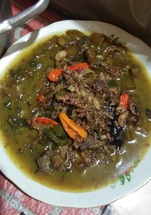 Foto resep Oseng kikil cabe ijo