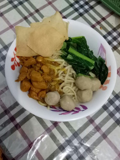 Foto resep Mie ayam pangsit