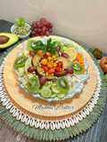 मिश्रित सब्जियों और फलों का सलाद (mixed vegetables and fruits salad)