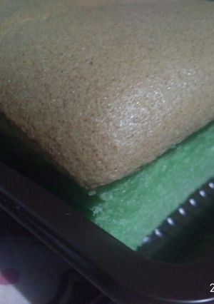 Foto resep Ogura Cake Pandan