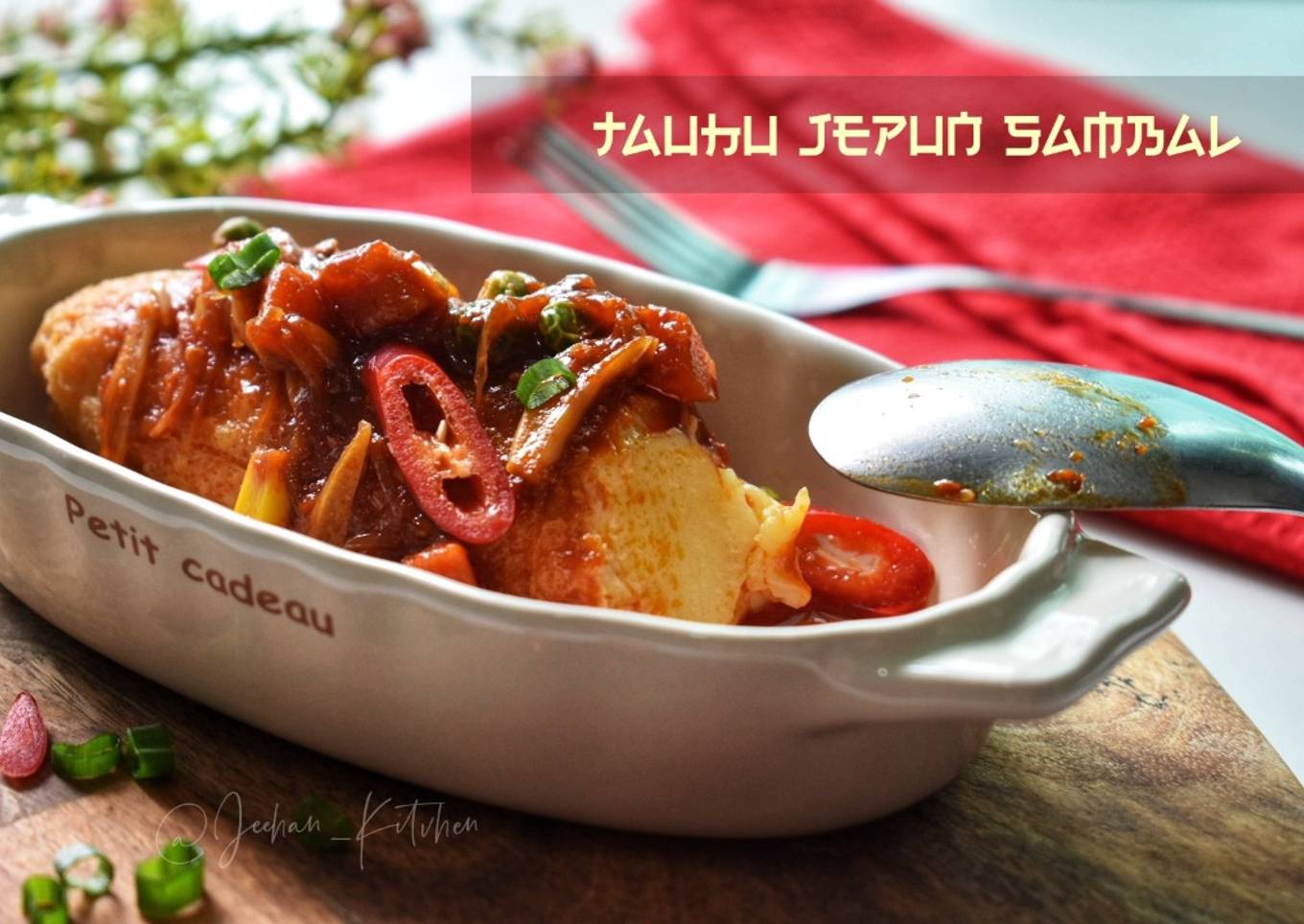 Sambal tauhu Jepun #PinkBoxCereal # Cook4Shaf