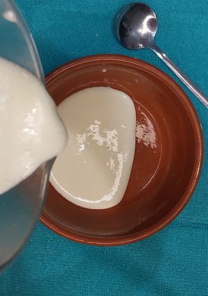 Una foto de Leche condensada casera