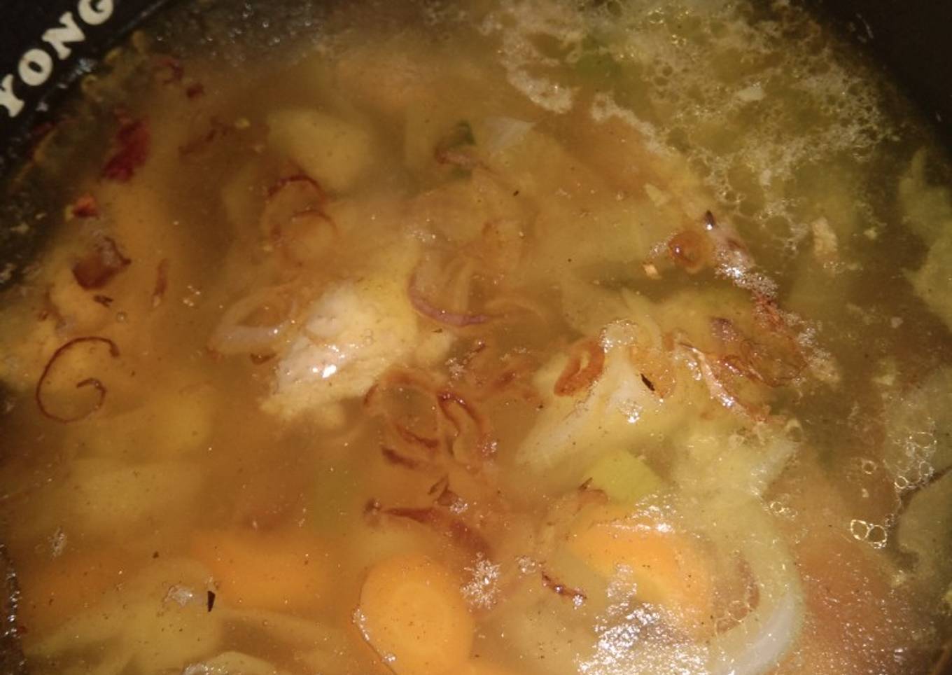 Sup ayam sederhana